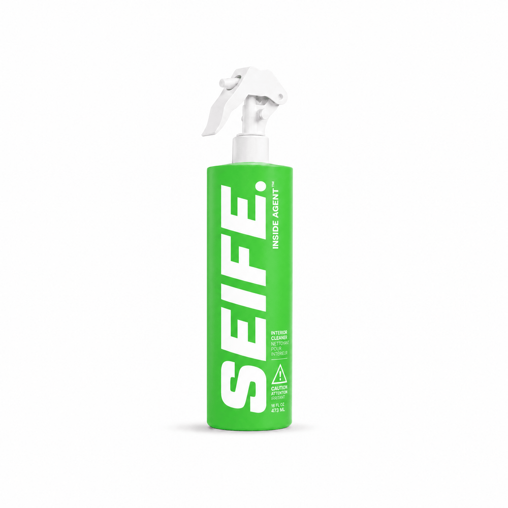 Inside Agent all-purpose interior cleaner spray bottle on a white studio background